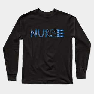 Nurse (Blue) Long Sleeve T-Shirt